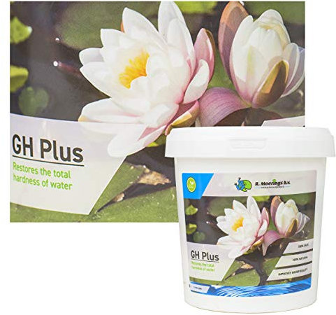 Inter Flowers GmbH Öko Teichpflege Set - GH Plus - Mikroorganismen und Grundpflegemittel für den Teich Gartenteich natürliche Filter Pflege klares Wasser Fischteich Koiteich (GH Plus 1 L)