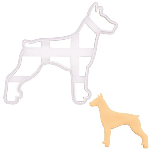 Dobermann Silhouette Ausstechform, 1 Teil