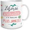 STC Tasse (Mug) Imprimé Libérée Retraitée Je Ne Travaillerai Plus Jamais/Dimensions : 11,5 x 8 x 9,5 cm