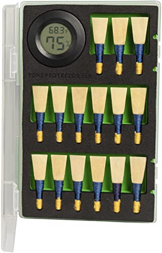 Tone Protector Reed Case für Dudelsack-Blätter: Digitaler Dudelsack mit Zwei-Wege-Feuchtigkeitskontrolle