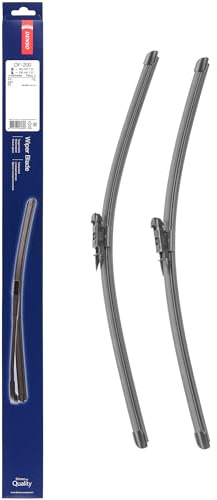DENSO Flachwischer-Set DF-200 (550/530 mm, Rechtslenker): Zwei leise, langlebige Wischer mit aerodynamischem Design. OEM-Qualität, breite Kompatibilität, 2 Jahre Garantie.
