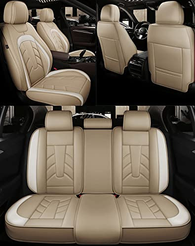 Karstry Sitzbezüge Auto Autositzbezüge Universal Set für Mercedes Benz W204 W211 W210 W124 W212 W202 W245 W163 Cla Gls Gla Glc A B C E Klasse Auto