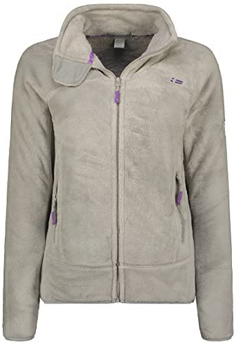 Geographical Norway Upaline Lady - Fleece Fine Frauen Warm Fermetur Zip - Jacke Herbst Winter Frühling Warm Frauen - Long Sleeve Pullover Pelz Weich Komfort Outdoor