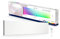 tint Aris Smarte LED Deckenlampe Deckenleuchte, rahmenloses flaches Panel 30 x 120cm, schwarz, weißes Licht und farbiges Licht RGB, dimmbar, Zigbee, Bluetooth, Alexa, (1800-6500K)