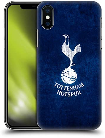 Head Case Designs Officially Licensed Tottenham Hotspur F.C. Distressed Badge Hard Back Case Compatible With Apple iPhone X/iPhone XS