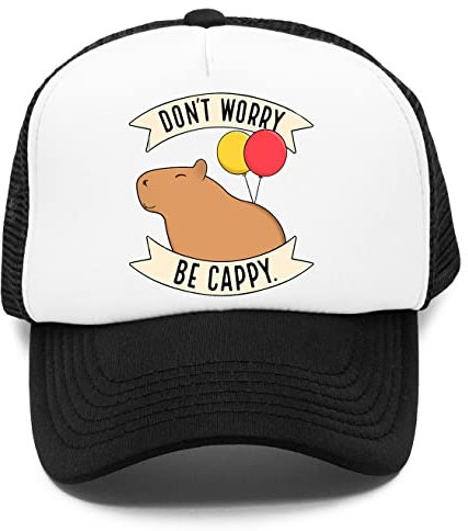 Don't Worry Be Cappy Kinder Kappe Baseball Rapper Cap
