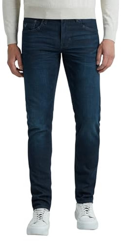 PME Legend Herren Jeans TAILWHEEL - Slim Fit - Blau - Dark Denim Shade W29-W40, Größe:32W / 34L, Farbvariante:Dark Denim Shade DDS