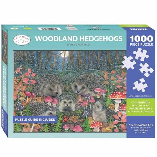Woodland Igel – Puzzle mit 1000 Teilen