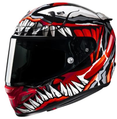 HJC, Integraler Motorradhelm RPHA 12 MAXIMIZED VENOM MARVEL, S, MC1SF