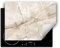 DarHaus Herdabdeckplatte Einteilig Küche Herdabdeckung Ceranfeld Herdabdeckplatten Anti Rutsch Matte Aufrollbar 70x52 cm, beige - Marmor