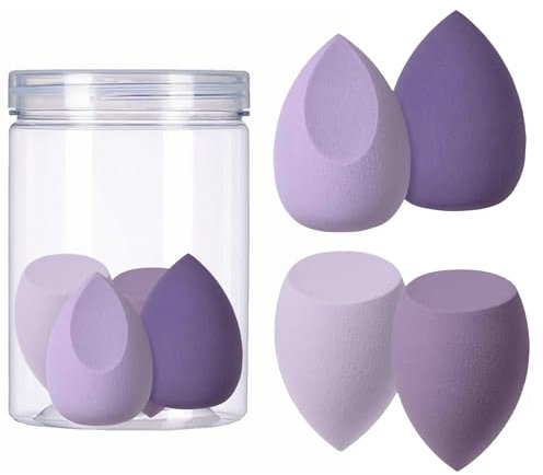 Stianiiile Makeup Sponge Set of 8, Latex Free, Blender Beauty for Liquid, Cream, and Powder, Soft and Flexible, Beauty Sponges, Super Soft Beauty Cosmetic