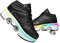 Schuhe mit Rollen Rollschuhe Jungen Mädchen Skateboard Schuhe mit LED Blinkend 4-Rad Automatisch Einziehbar Komfort Outdoor Sportschuhe für Kinde Und Erwachsene