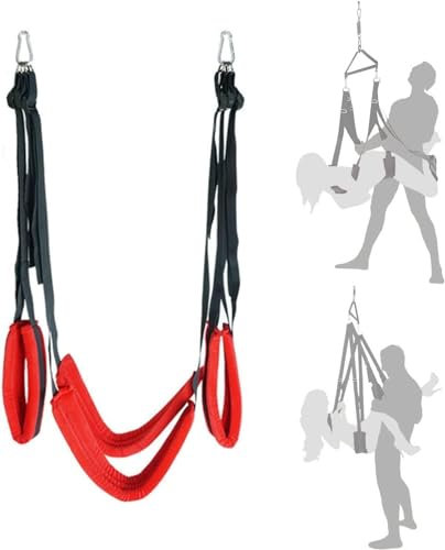Columpio de amor para mujer, juguete sexual para parejas, juguete sexual para parejas, adultos, BDSM, Swing Sling Sling Sexual, columpio sexual, kit de bondage SM sin otras herramientas
