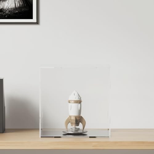 ShGaxin Vitrine Transparent 30x30x30 cm Acryl, Glasvitrine, Vitrinenschrank, Schrank, Display Case, Sammlervitrine, Glassvitrinenschrank - 154913