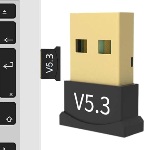 Adaptador inalámbrico USB - Adaptador inalámbrico de 5.3 PC, Transmisor receptor inalámbrico | Transmisor Inalámbrico para PC, Receptor Dongle, Accesorios de Computadora, Dongle Inalámbrico para Tecla