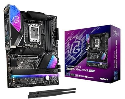 ASRock Z890 Lightning WiFi ATX Motherboard for Intel LGA1851 CPUs