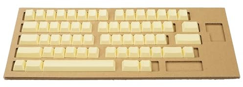 HHKB Professionell – nur leere Löwenzahn-Tastenkappen