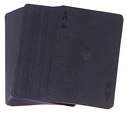 FUNNETOYU Solid Skull Pattern Pokerkarten Für Kreative Brettspiele Im Home Bar Und Büro Hochwertige Langlebige Spielkarten Für Unvergessliche Abende