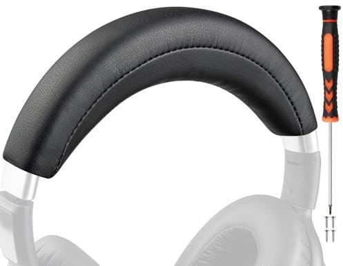SOULWIT Replacement Headband for Sennheiser PXC550/PXC550II Headphone, Head Strap Pad Kit for EPOS Adapt 660 Headset, Head Band Top Cushion Cover Repair Part - Black