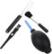 Happyyami 4 Ensembles kit de Nettoyage de Clavier Gel pour Clavier kit de brosses nettoyantes poussière Planche kit de Nettoyage Clavier Outil Clavier Type Black
