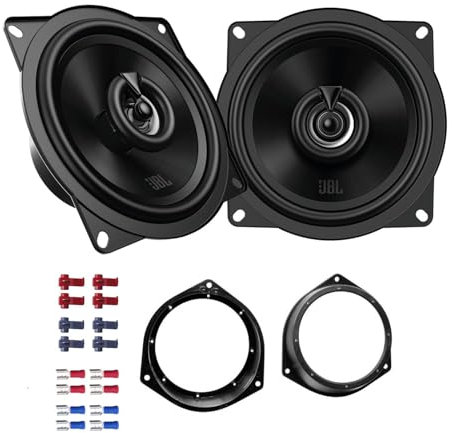 JBL Stage2 55F Auto Lautsprecher Boxen 2X 400 Watt 13 cm 2 Wege Koax passend für Opel Corsa B (S93) 1993-2008 Türen Front