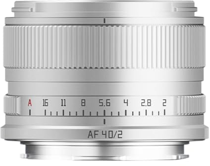 TTartisan 40mm F2 AF Vollformat-Festbrennweitenobjektiv für Kameras (Splitter) (für Nikon Z)