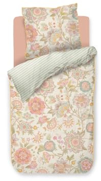 Pip Studio Bombay Bold bettwäsche-Set 2 TLG. - 135 x 200 cm - Cremefarben - Baumwolle - mit Reißverschluss