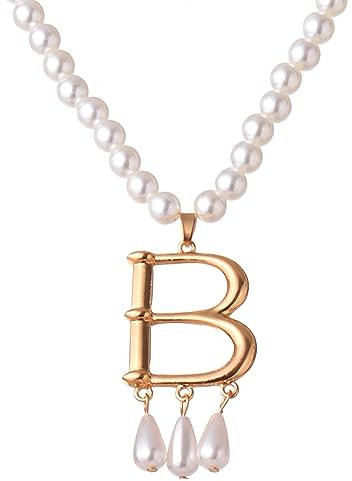GRACEART Anne Boleyn Faux Perle Halskette