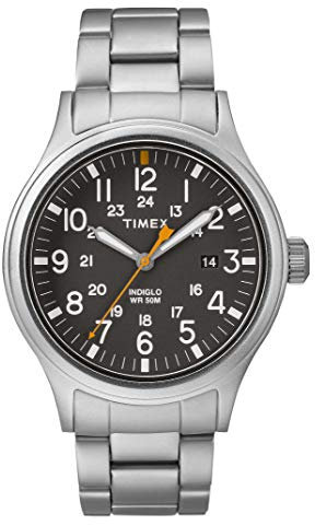 Timex HerrenArmbanduhr Analog Quarz Edelstahl TW2R46600