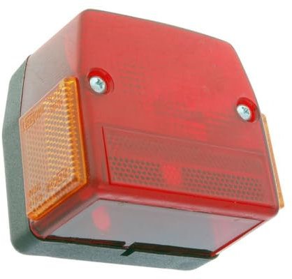 2EXTREME Rücklicht groß kompatibel für Puch Maxi, Automatico, Aleta Grande, pequena, 50cc MOFA
