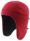 Home Prefer Warme Fleece-Beanie-Mütze mit Ohrenklappen für Herren und Damen, weinrot, Large