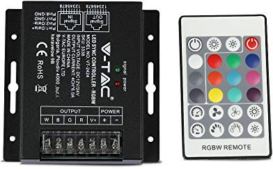 V-TAC Controller di sincronizzazione RGBW LED VT-2424 con dimmer Rf 24B