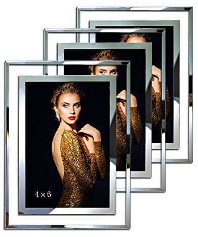 Simon's Shop 10x15 cm Bilderrahmen für Hochzeit Fotorahmen für Schule Bilder-3 Pack