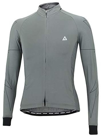 Airtracks Funktions Fahrradtrikot Langarm Pro Line - grau - L