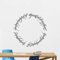 Wandaufkleber, Wandtattoos, Herr der Ringe Wandtattoo Wohnkultur Wohnzimmer Vinyl Filmaufkleber Ring of Power Poster Abnehmbare Tapete Schlafzimmer 42X42Cm