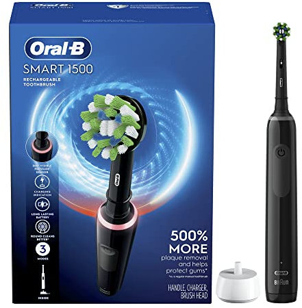 Oral-B Smart 1500 Power Rechargeable Electric Toothbrush (Packaging May Vary)