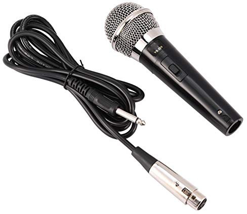 Wosune Karaoke Microphone, Professional Vocal Mic, Enhances Sound Source, Super Cardioid, 3.5mm Jack
