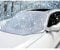 Kompatibel mit Hyundai Tucson Kona i10 i20 i30 i40 Winter Auto Scheibenabdeckung Magnet Windschutzscheibe Abdeckung Frontscheibe Frostabdeckung Scheibenfrostschutz gegen Schnee EIS Frost