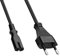 Cable de Alimentación de 2 m con Euro IEC C7,Figure 8 Cable de alimentación Adecuado para PC Monitor，DVD，Imprimante，Samsung Philips LG Sony TV，PS4， Microsoft Surface Go/Laptop/Book,HP Envy