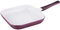 Rammento Cookware Ceramic Square Frying Pan 28cm | Eco Frying Pan Non-Stick | High Temperature Ceramic Wok/Grilling Pan for Induction Hob, Electric, Gas, Halogen | Bergner Healthy Cooking Frying Pan