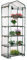 Serre sans étagère, Porte Enroulable, Serre Jardin, Maison Culture, Maison Jardin, Plantation tomates, légumes, Serre, Couverture en PVC Transparent pour Jardin, Balcon, Serre en Aluminium