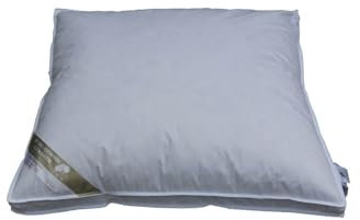 Betten Hofmann Ideal Kopfkissen mit Außensteg 80x80 Polster 60% Daunen 1100g extra dick prall