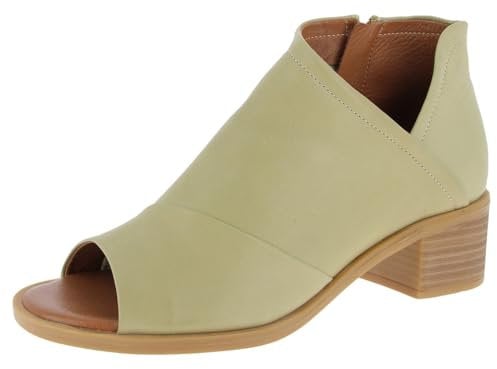 Andrea Conti Femme Damen Absatz Sandalette Sandale à Talon, Kaki, 40 EU