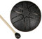 ONERWN Steel Tongue Drum Rain Chime Regentrommel für Außen 3 Zoll 6 Töne Schwarz