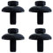 4 pièces boulon et rondelle avec for Husqvarna for artisan boulon de lame de tondeuse à gazon et boulon de lame de tracteur avec rondelle creuse