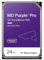 WD Purple Pro 24 To Disque dur Interne de Surveillance HDD, Smart Video, 3.5 - AllFrame Technology, 512MB Cache, 550TB/yr, 7200RPM