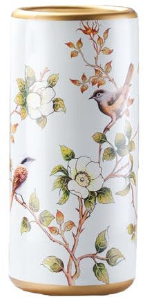 Porte-parapluies vintage en céramique, porte-parapluie en porcelaine, porte-parapluie chinois à application manuelle, porte-parapluie pour entrée, seau de rangement pour maison, bureau, entrée, intéri