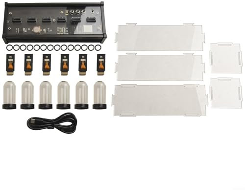 Orologio a tubo Nixie personalizzato con 6 stili preimpostati gadget cool tech per qualsiasi umore