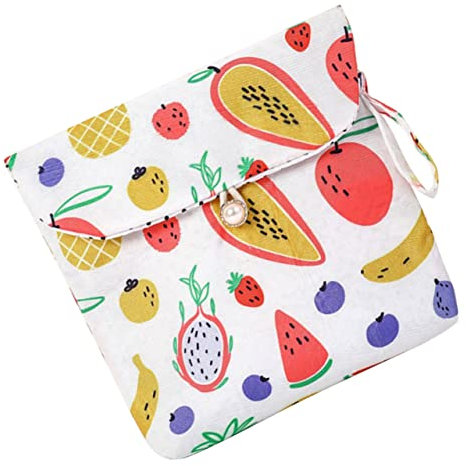 KOMBIUDA De Rangement Pour Serviettes Hygiéniques Avec Motif Cartoon Pochette De Stockage Polyvalente Capacité Pour Et Bureau Modèle