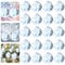 Tapvai 20 Piezas Bola de Cristal Feng Shui Colgante, 20mm Bola Cristal, Atrapasuesol de Cristal, Colgante de Cristal Prisma, Atrapasoles para Boda, Hogar, Ventana, Feng Shui, Oficinadecoración